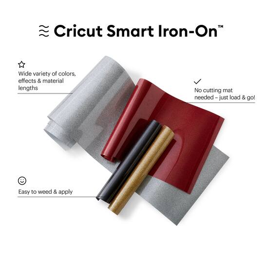 Cricut® Smart Iron-On™ Glitter 9ft. Value Roll